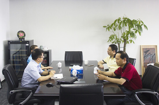 市商務委剛勇副主任來我集團調(diào)研